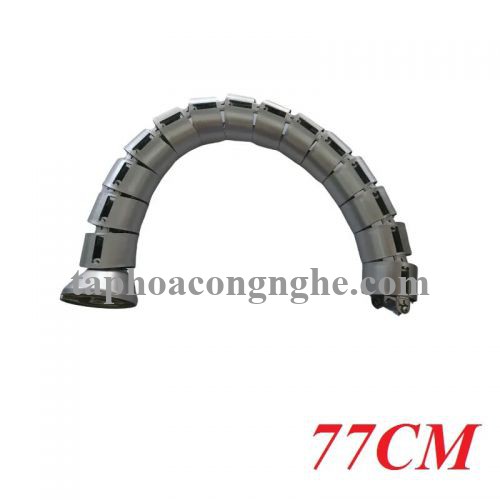 Gensil 97722 80cm gen01bla gen01sil ống gen con rắn luồn dây điện thông minh cho văn phòng màu bạc 97722 30097722